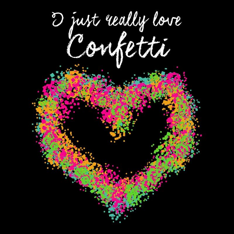Confetti Heart Carnival Carnival