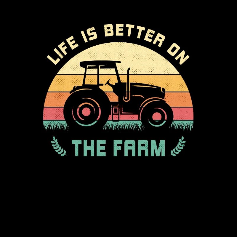 Life is better on the farm tractor design