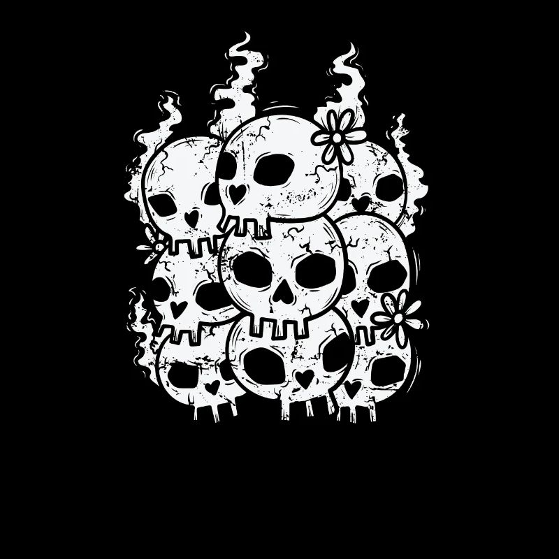 Bone Skull Style gothique