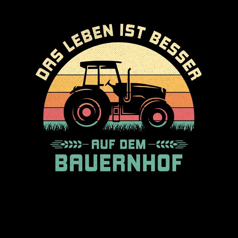 Life is better on the farm tractor design