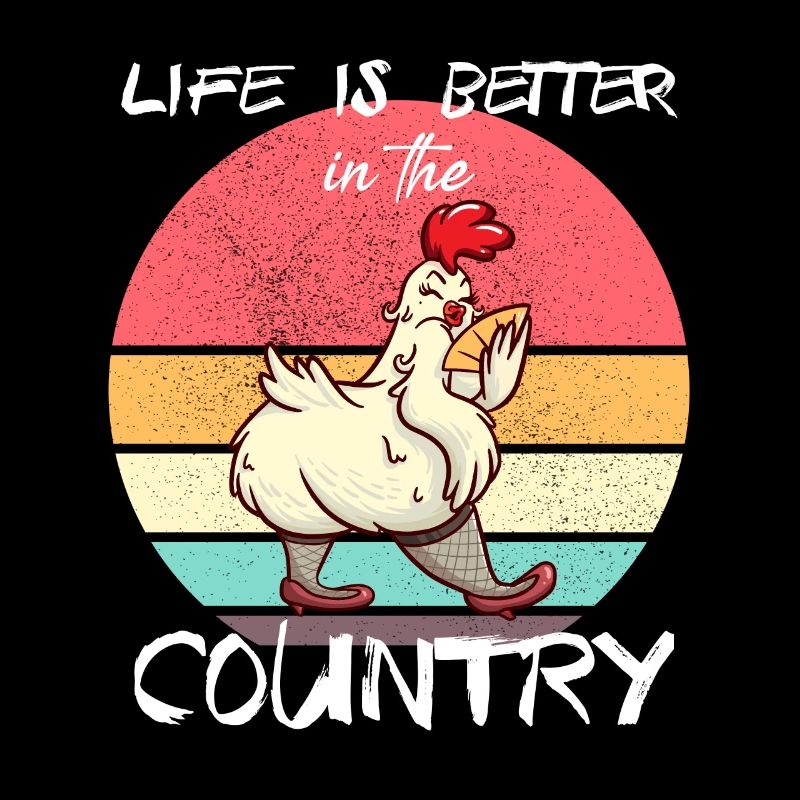 La vie est meilleure à la campagne