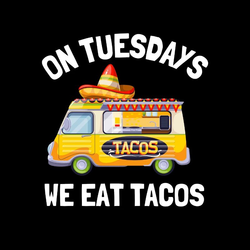 Le mardi, nous mangeons des tacos