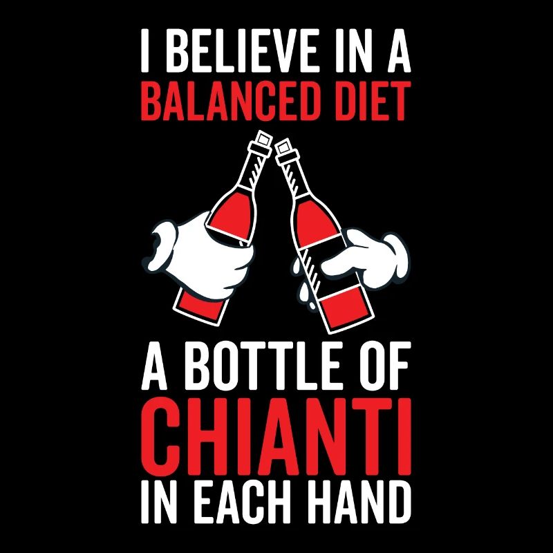 Balanced Diet Bottle Chianti Lovers