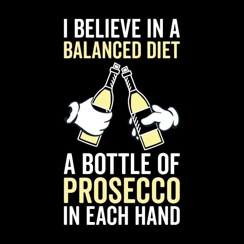 Bouteille de régime équilibré Prosecco Lover
