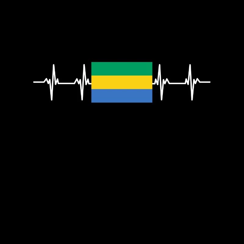Drapeau africain - Gabon