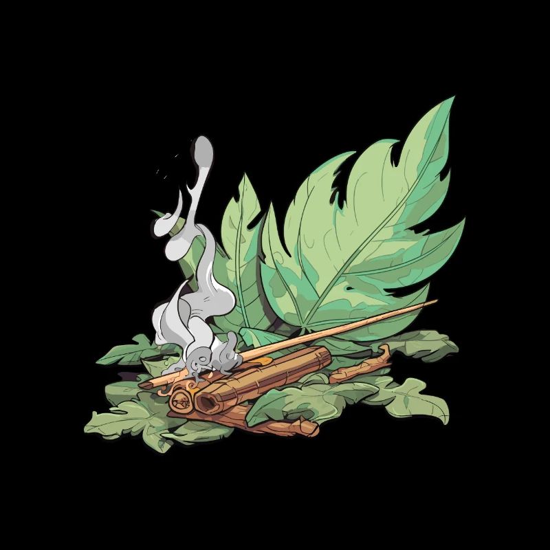 Smudge Sage Feather Spiritual Witchcraft
