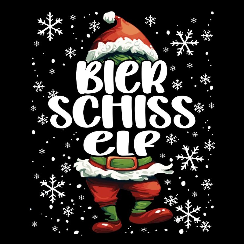 Weihnachtsoutfit Bierschiss Elf