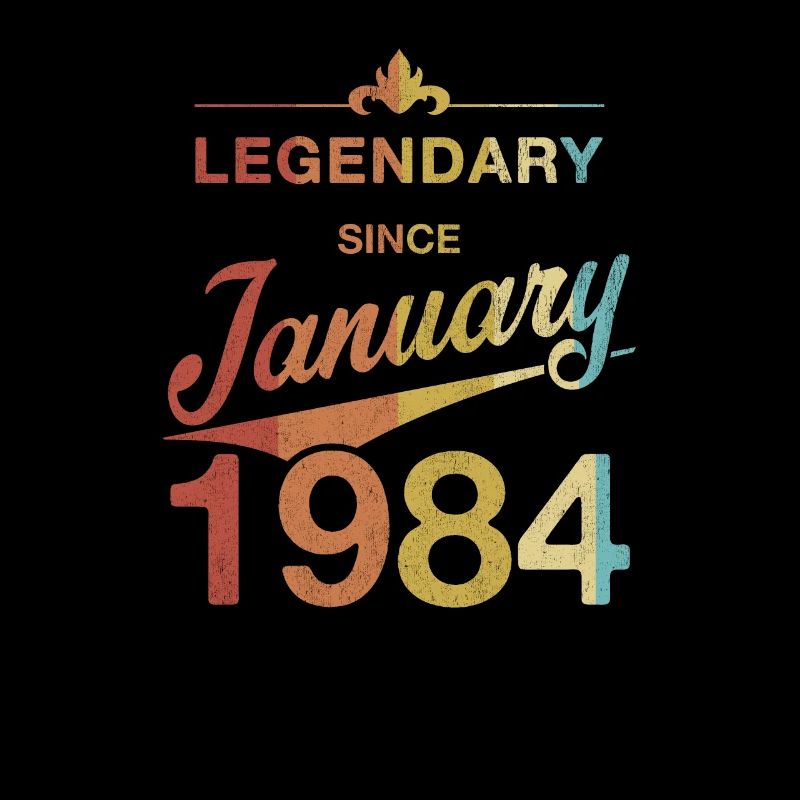 40e anniversaire légendaire janvier 1984 Volume 84