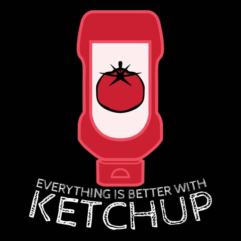 Bouteille de ketchup à la tomate