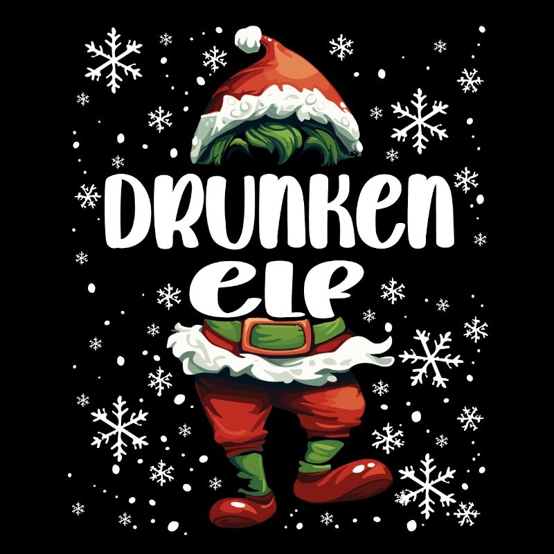 Weihnachtsoutfit Drunken Elf