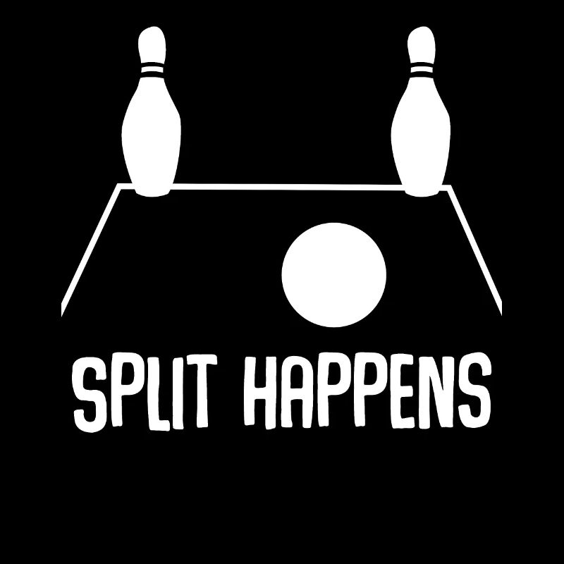 Bowling Ball Split Bowling Pins