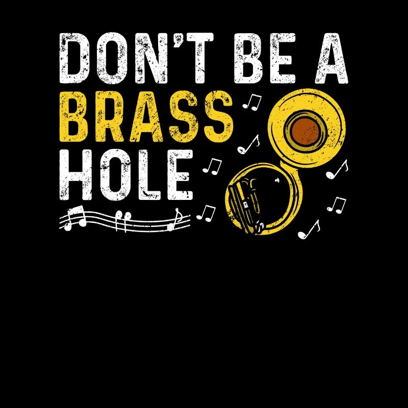 Funny Sousaphone Brass Band Player Marschband