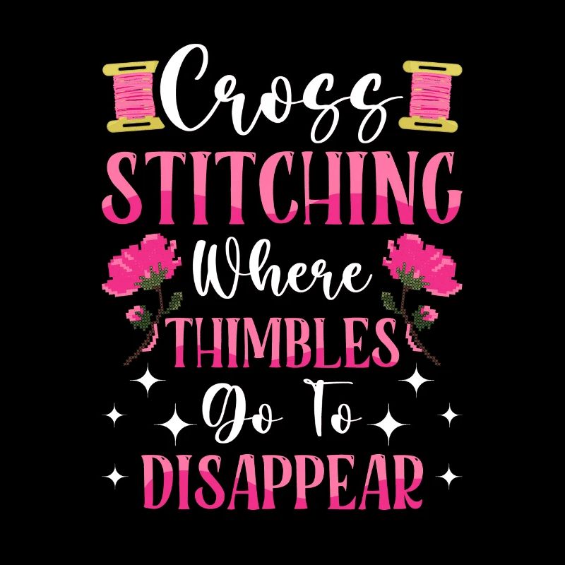 Cross Stitcher Embroidery Needle Funny Stitches