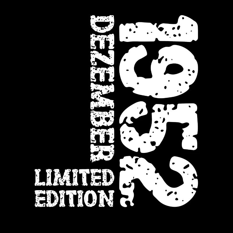 1952 Dezember Limited Edition 71. Geburtstag Deko