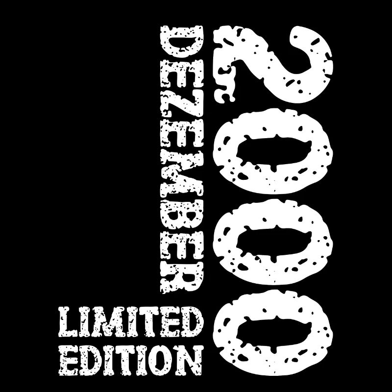 2000 Dezember Limited Edition 23. Geburtstag Deko