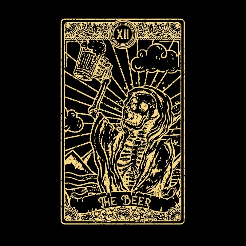 The Beer I Gothic Tarot Card I Fortune Teller
