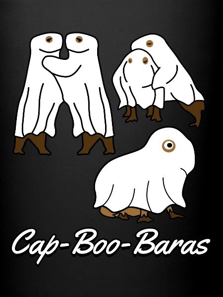 Capybaras Ghosts Capybara