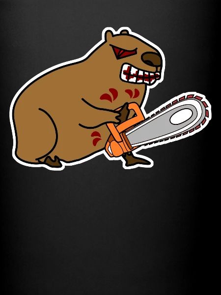 Capybaras Evil Capybara