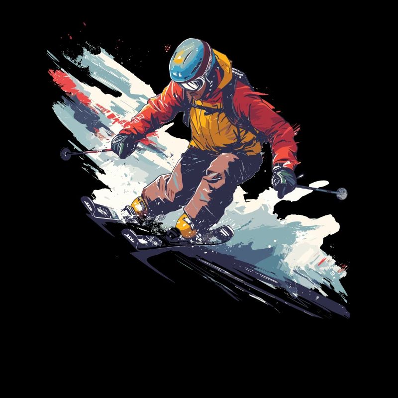 Winter Berge Schnee Freestyle Ski