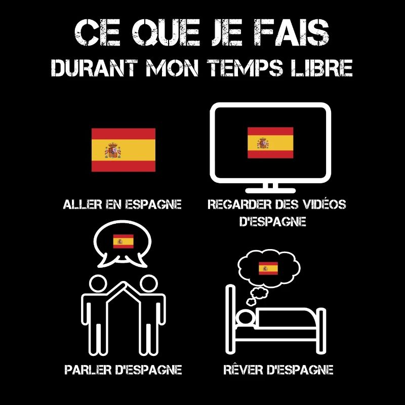 Freizeit Spanien Flagge