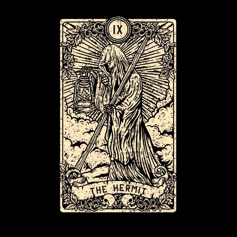 The Hermit I Witchcraft Tarot Card I Fortune