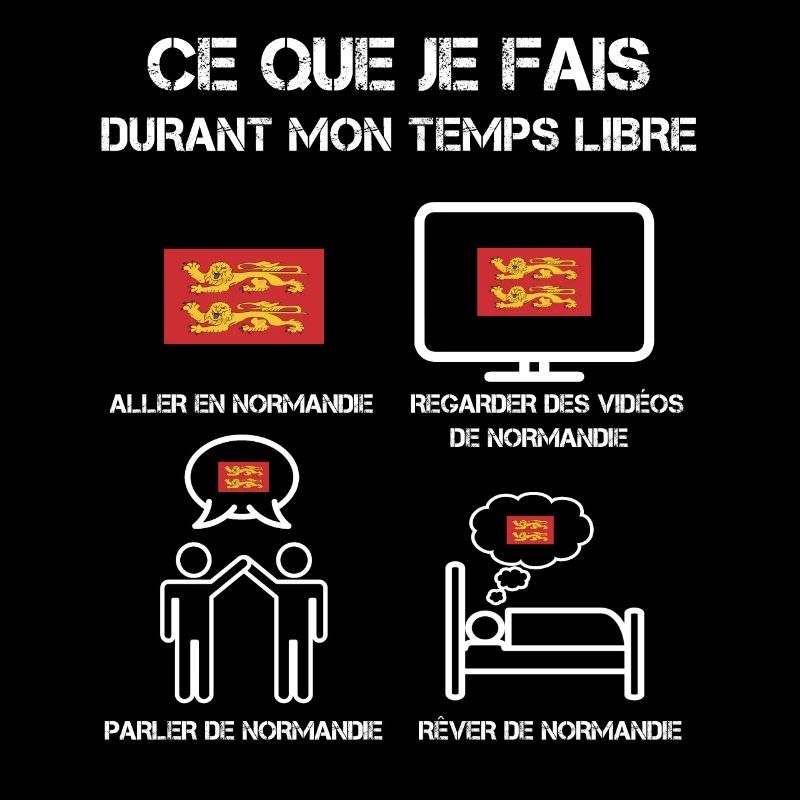 temps libre normandie drapeau