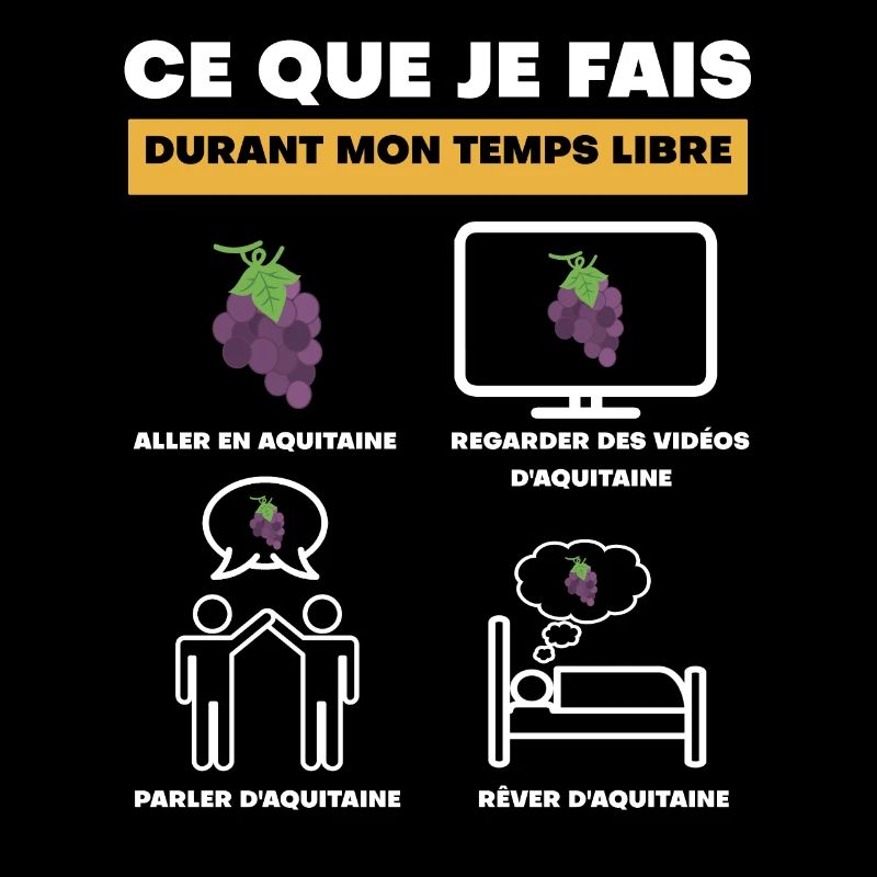 Weingut Aquitanien in der Freizeit