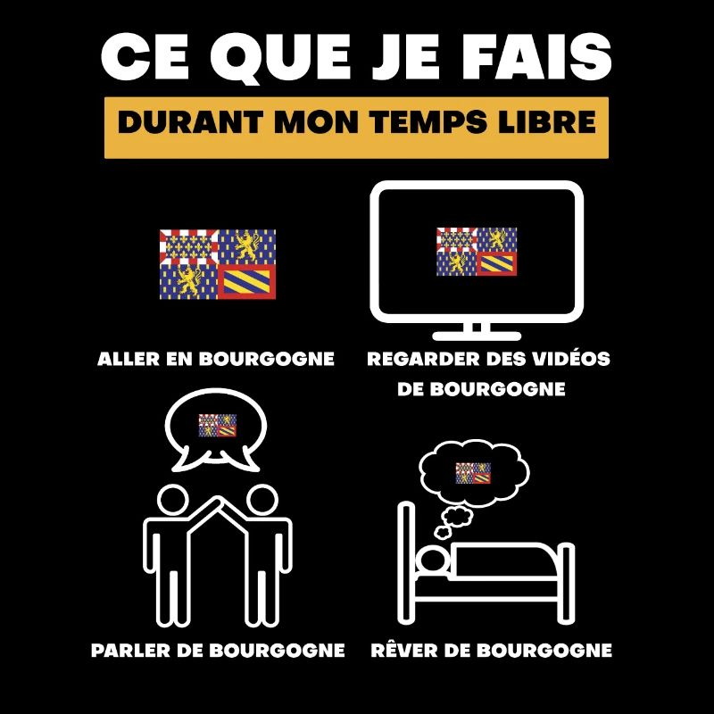 Bourgogne durant temps libre