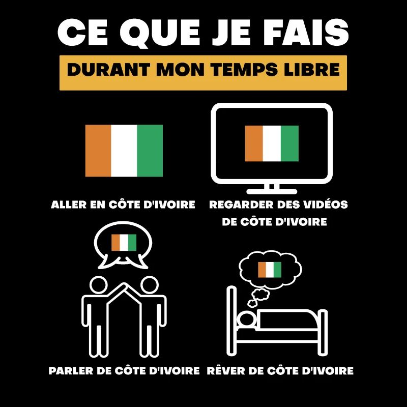 côte d'ivoire durant temps libre