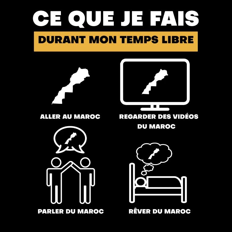 maroc pays durant temps libre