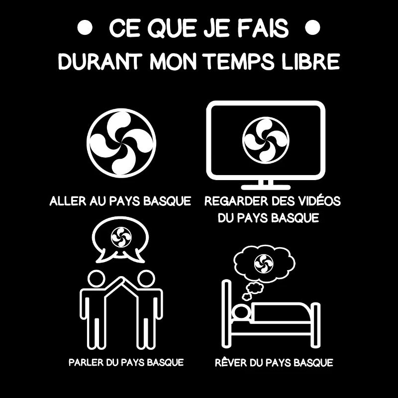 cadeau Basque lauburu temps libre voyage