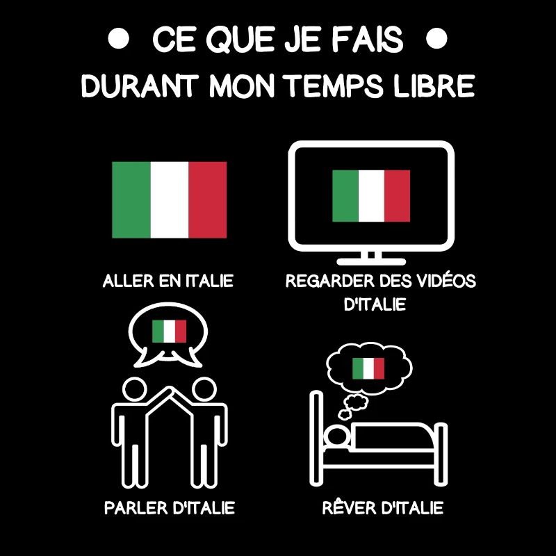 cadeau italie drapeau temps libre voyage
