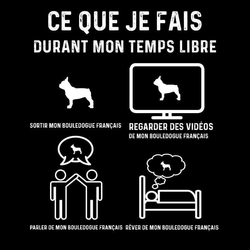 bouledogue-français temps libre cadeau