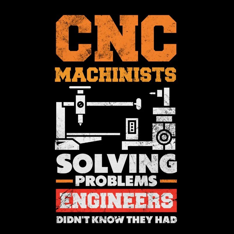 Funny CNC machinist