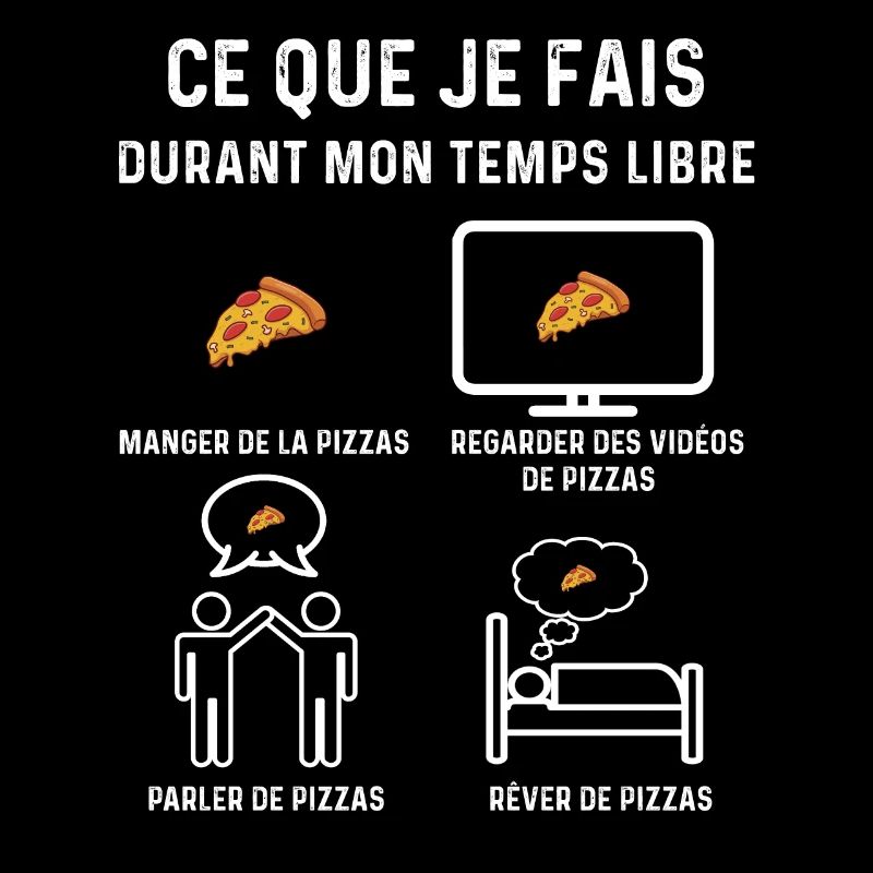 Pizza Freie Zeit Geschenk