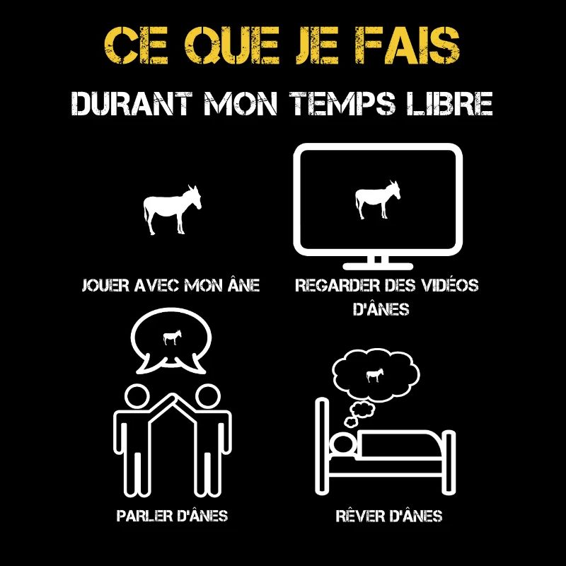 cadeaux temps libre âne