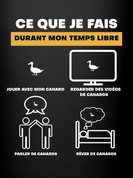 cadeau canard temps libre