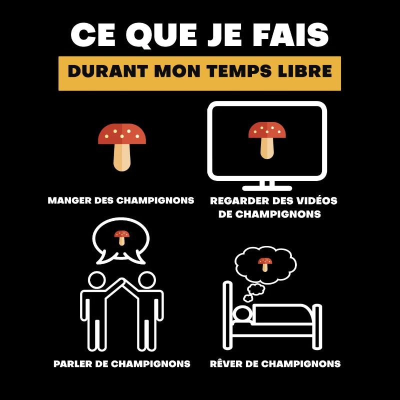 Pilzgeschenk Freizeit