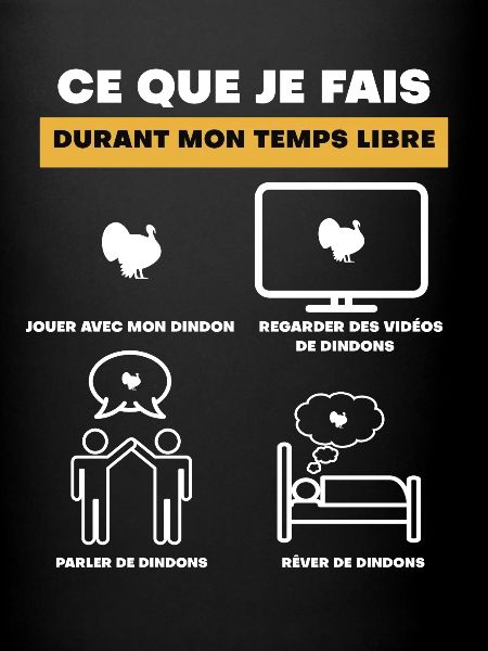 cadeau dindon temps libre