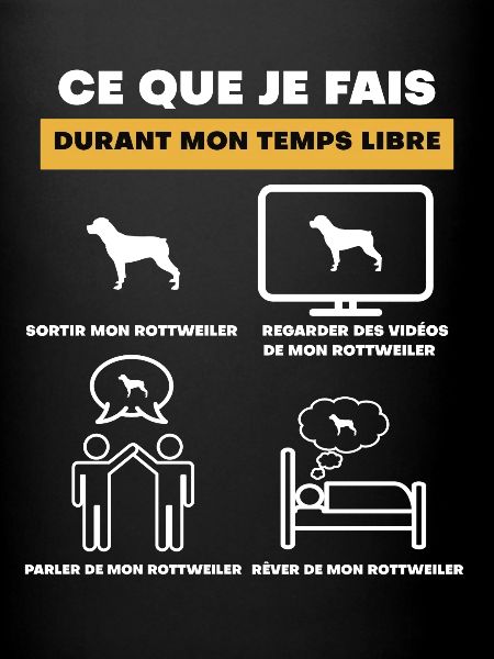 cadeau rottweiler temps libre