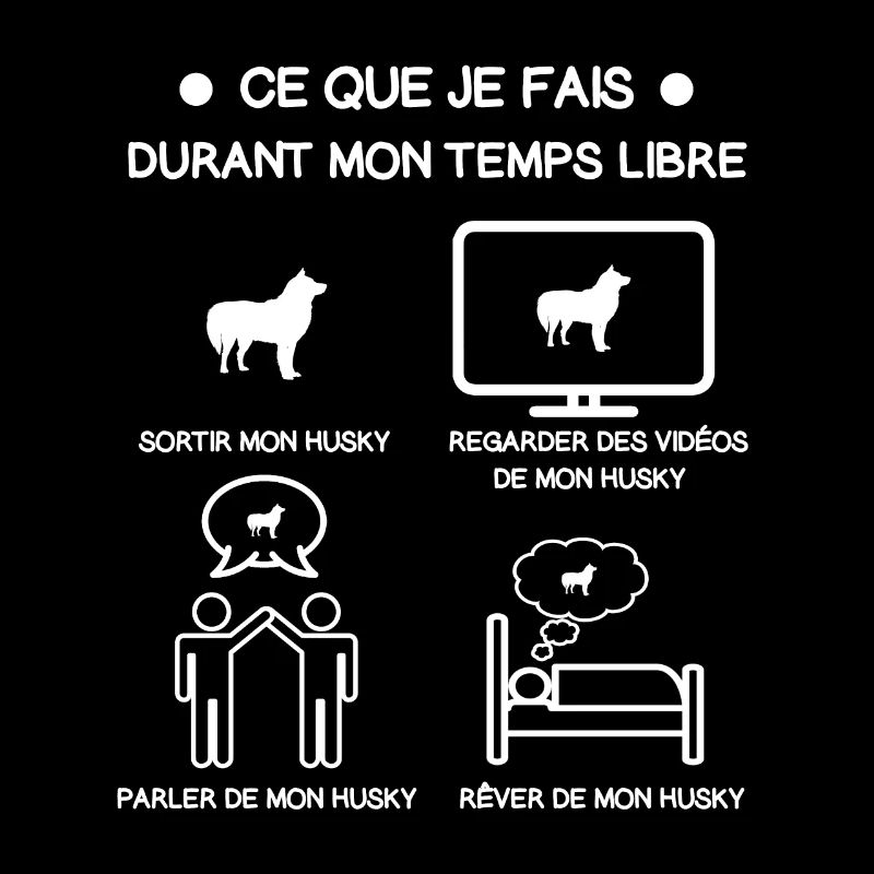 Husky Freizeit Geschenk