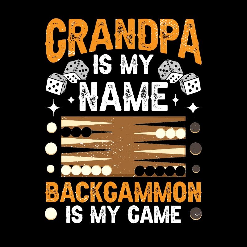 Jeu de société Backgammon drôle