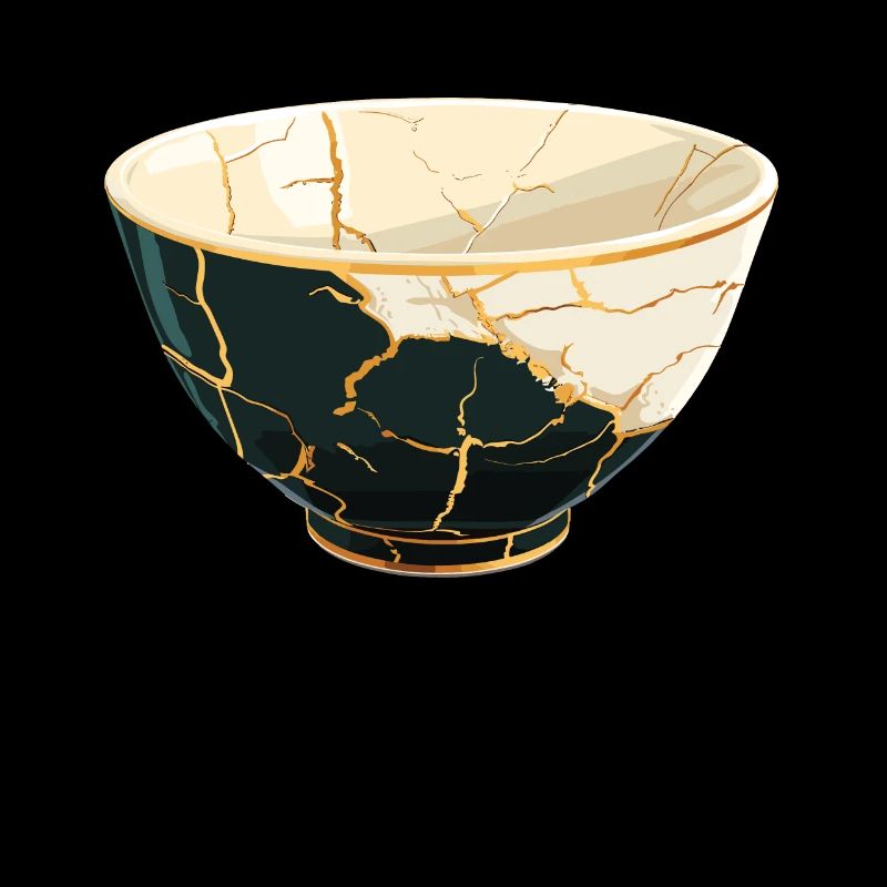 Kintsugi Kintsukuroi Japon imparfait