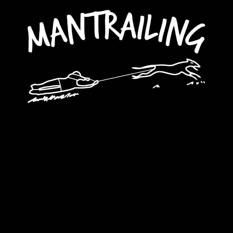 Mantrailing Joke Mantrailer Dog