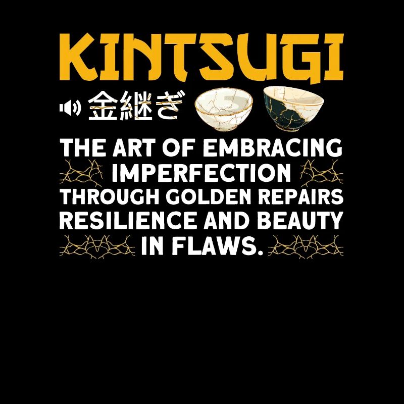 Kintsugi Kintsukuroi Japon imparfait