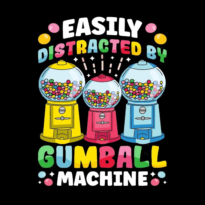 Funny chewing gum machine