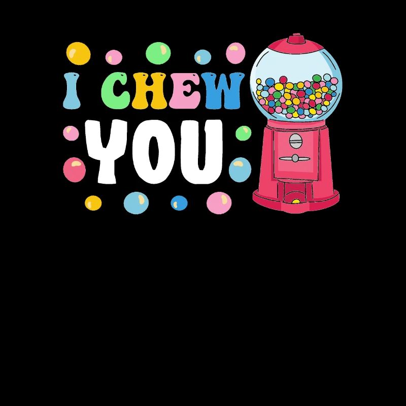 Funny chewing gum machine