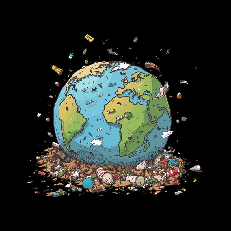 Anti Littering No Environment Recycle