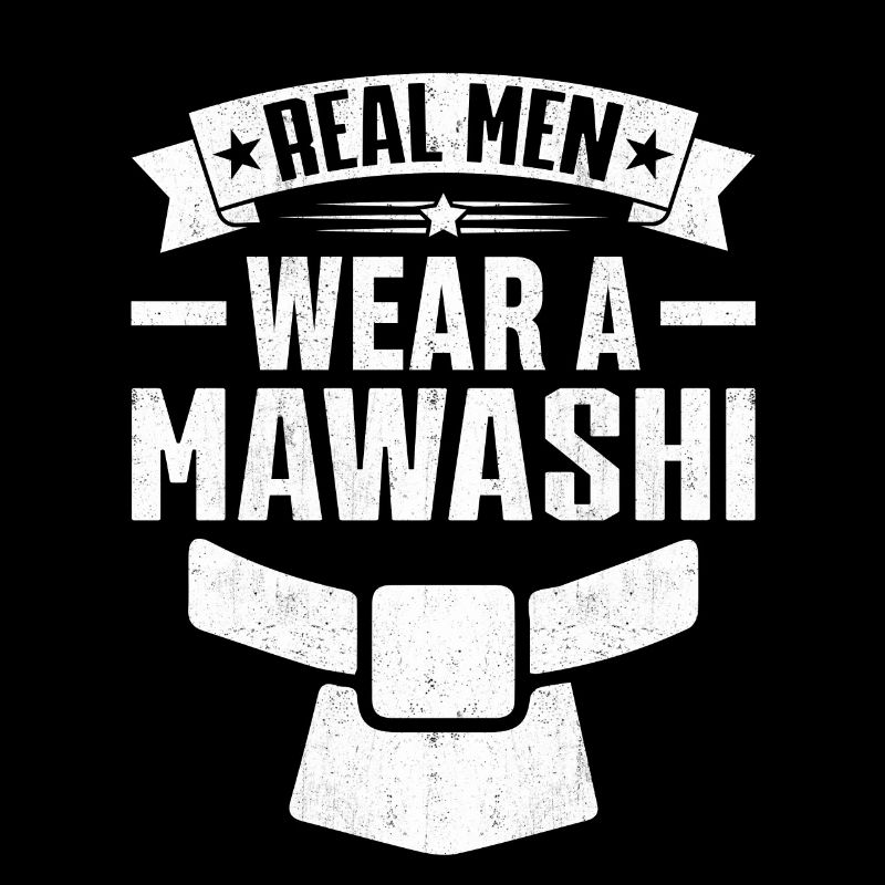 Echte Männer tragen einen Mawashi