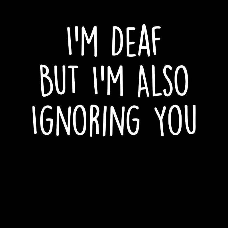 Deaf Awareness Sign Language Funny Deaf ASL